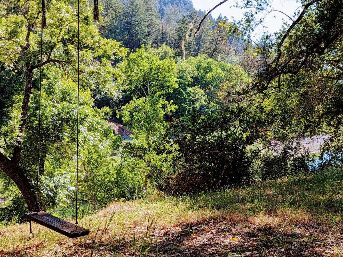 Rivers Breeze Relaxing Riverside Cabin With Private Suite Kayaks Healdsburg Dış mekan fotoğraf